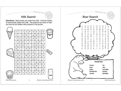 Word Searches Workbook - Gr. 3 - US 7312