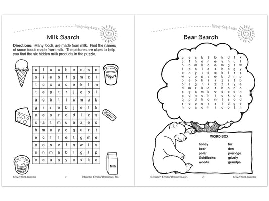 Word Searches Workbook - Gr. 3 - US 7312