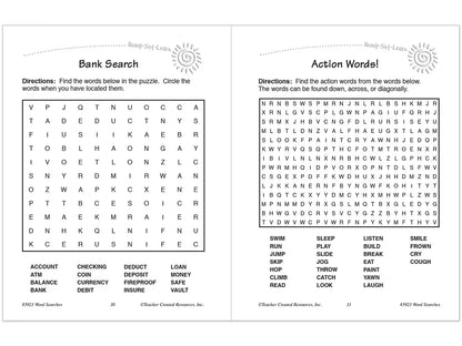 Word Searches Workbook - Gr. 3 - US 7312
