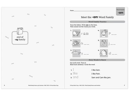 Word Family Workbook - US 5560