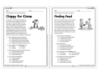 Comprehension Skills Workbook - Gr. 4 - US 8610