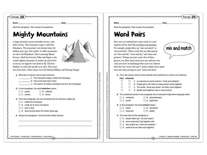Comprehension Skills Workbook - Gr. 4 - US 8610
