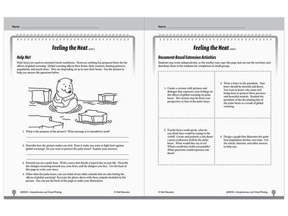 Comprehension and Critical Thinking Workbook - Gr. 5 - US 4226
