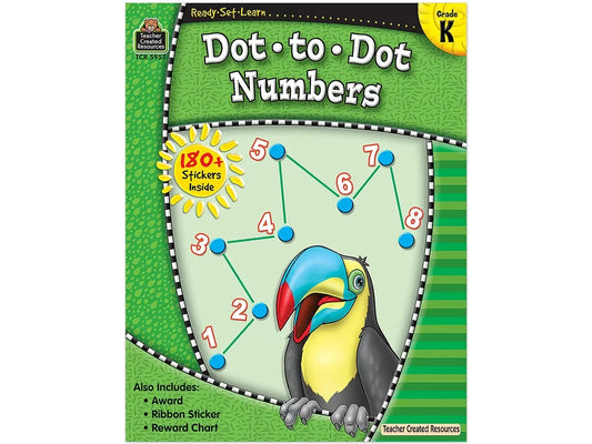 Dot-To-Dot Numbers Workbook - US 9826