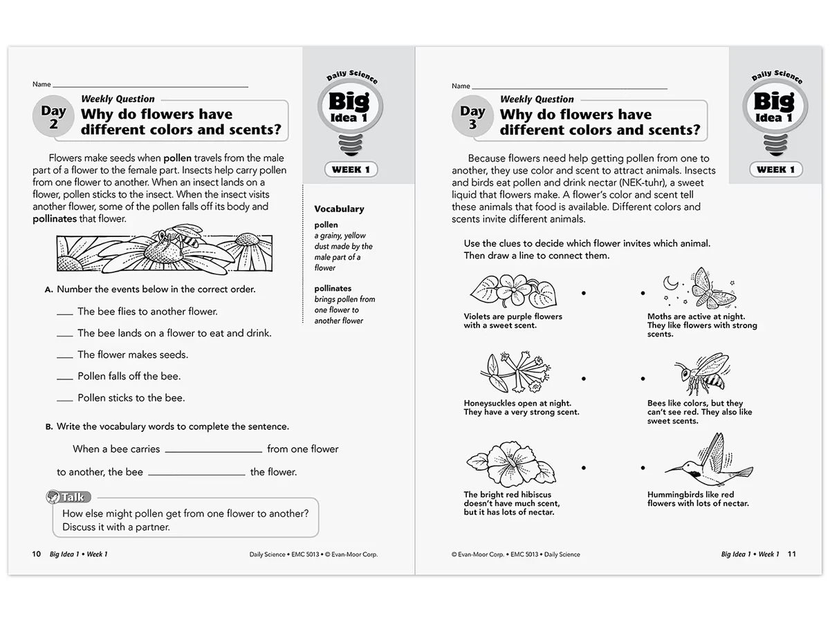 Daily Science Reproducible Activities Workbook - Gr. 3 - US 9611