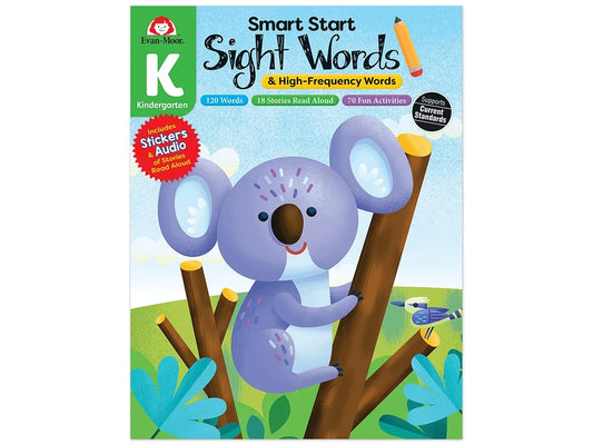 Sight-Words Smart Start Workbook - Kindergarten - US 1673