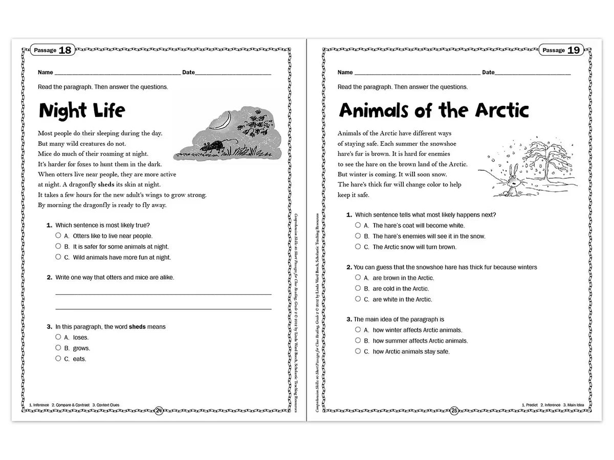 Comprehension Skills Workbook - Gr. 2 - US 4887