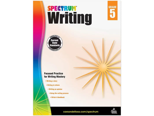 Spectrum® Writing Workbook - Gr. 5 - US 7841