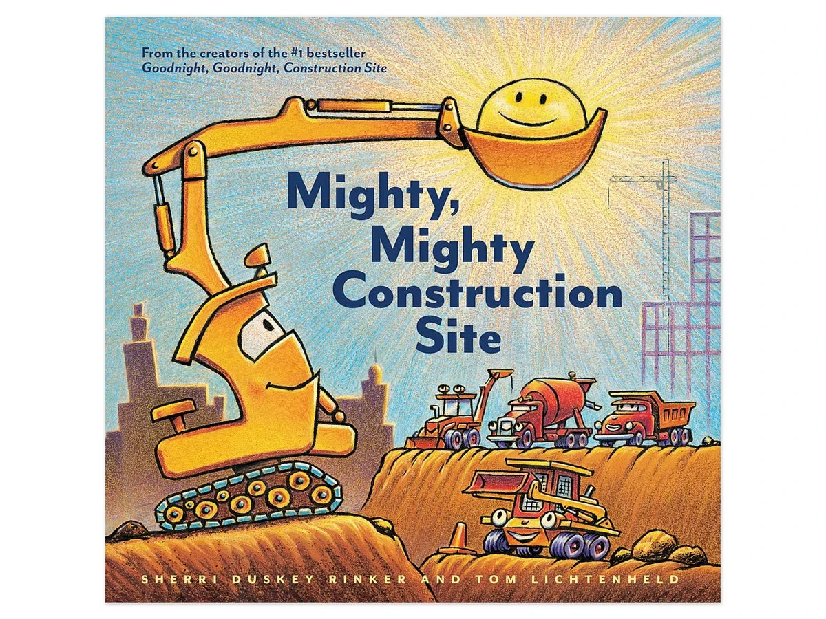 Mighty, Mighty Construction Site Hardcover Book - US 2575