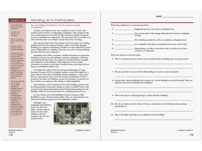 Spectrum® Science Workbook - Gr. 6 - US 7672