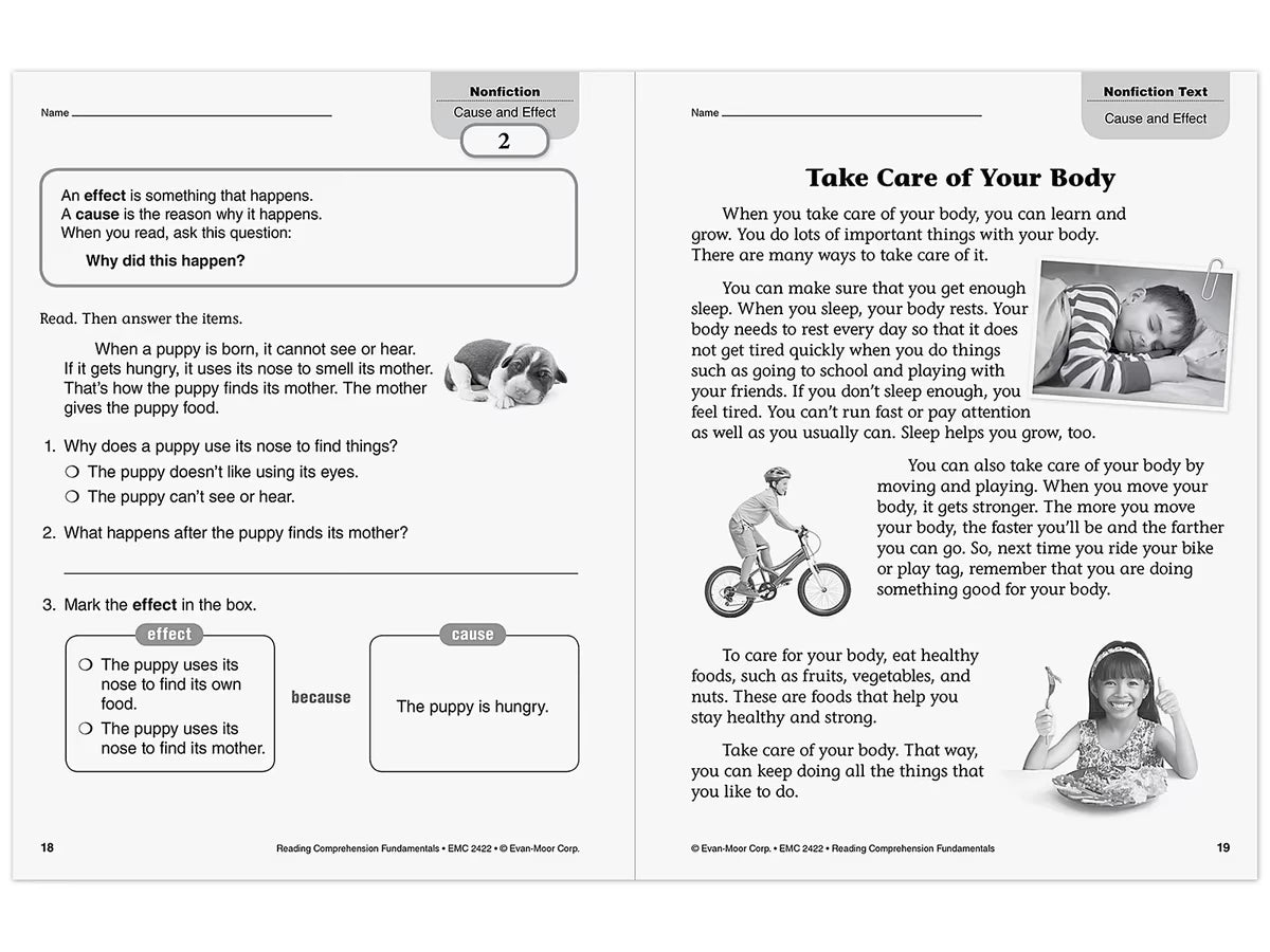 Reading Comprehension Fundamentals Workbook - Gr. 2 - US 1531