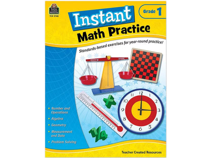 Instant Math Practice Workbook - Gr. 1 - US 3431