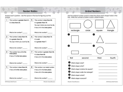 Instant Math Practice Workbook - Gr. 1 - US 3431