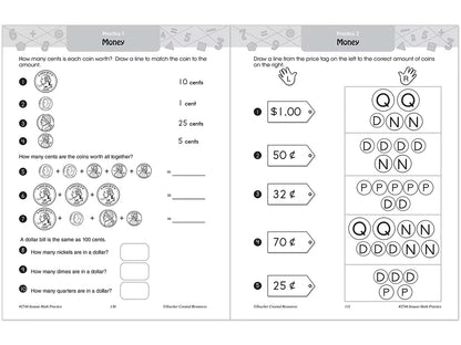 Instant Math Practice Workbook - Gr. 1 - US 3431