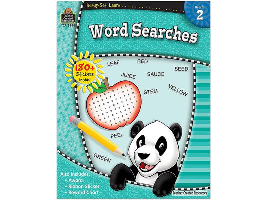 Word Searches Workbook - Gr. 2 - US 8397