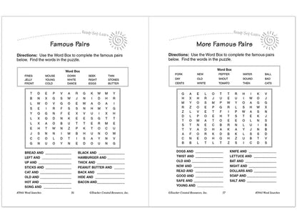 Word Searches Workbook - Gr. 2 - US 8397