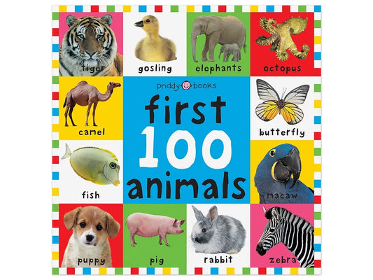 First 100 Animals Board Book - US 8556