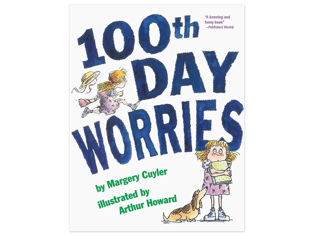 100th Day Worries Paperback Book - US 2261