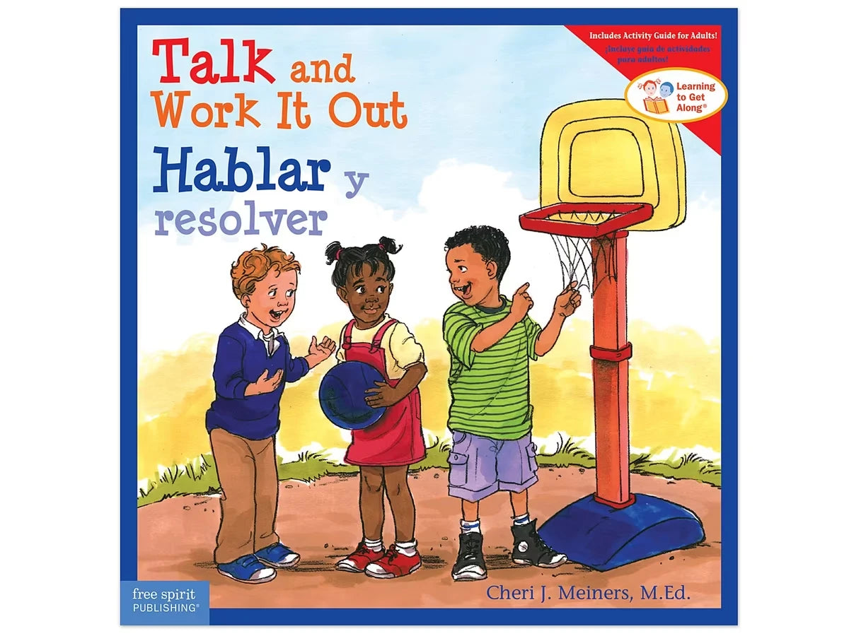 Talk and Work It Out Bilingual Paperback Book - US 2175