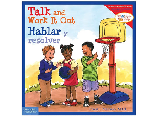Talk and Work It Out Bilingual Paperback Book - US 2175