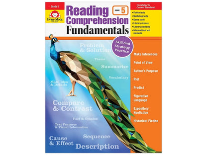 Reading Comprehension Fundamentals Workbook - Gr. 5 - US 4687