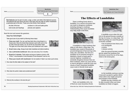 Reading Comprehension Fundamentals Workbook - Gr. 5 - US 4687