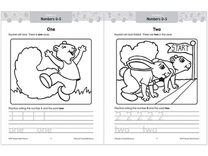 Instant Math Practice Workbook - Kindergarten - US 1861