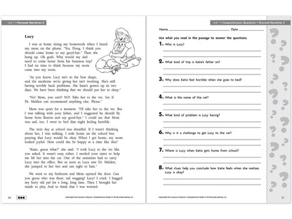 Comprehension Workbook - Gr. 4 - US 1706