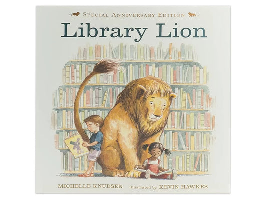 Library Lion Hardcover Book - US 4924