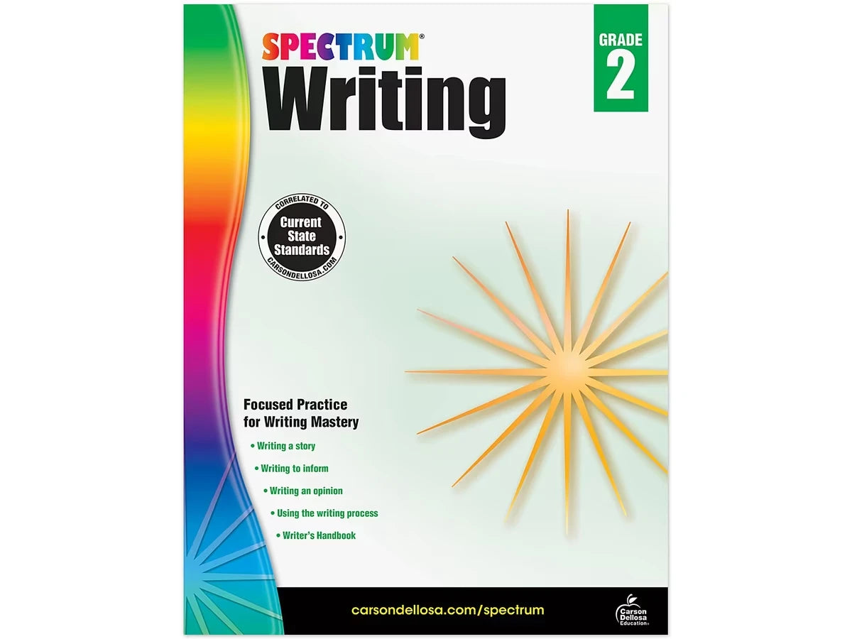 Spectrum® Writing Workbook - Gr. 2 - US 9060
