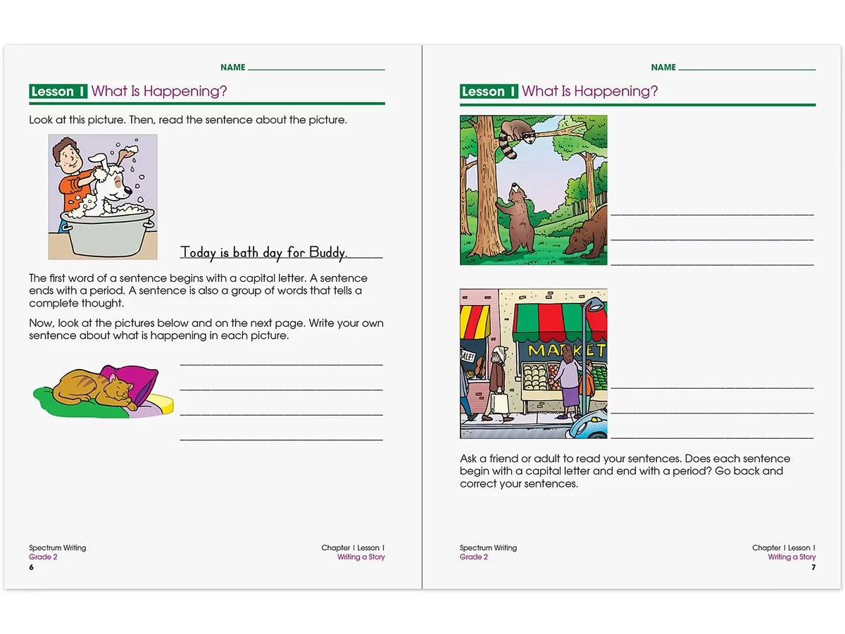 Spectrum® Writing Workbook - Gr. 2 - US 9060