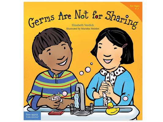 Germs Are Not for Sharing Paperback Book - US 3915