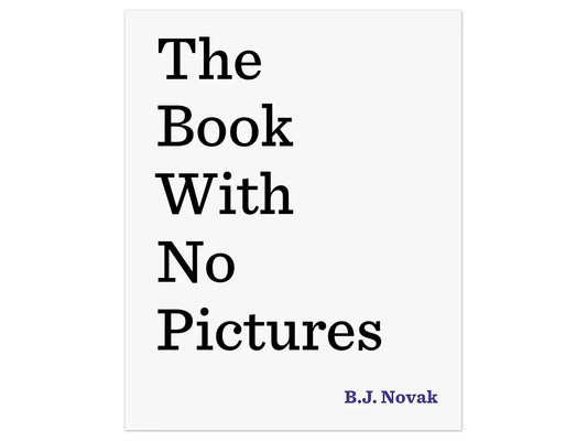 The Book with No Pictures Hardcover Book - US 3402