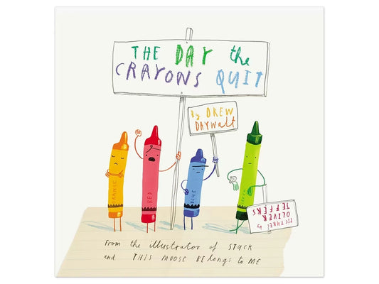 The Day the Crayons Quit Hardcover Book - US 8036