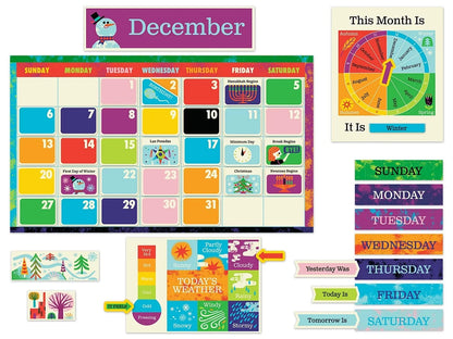 Invisible Creature™ Calendar Bulletin Board Set - US 6351
