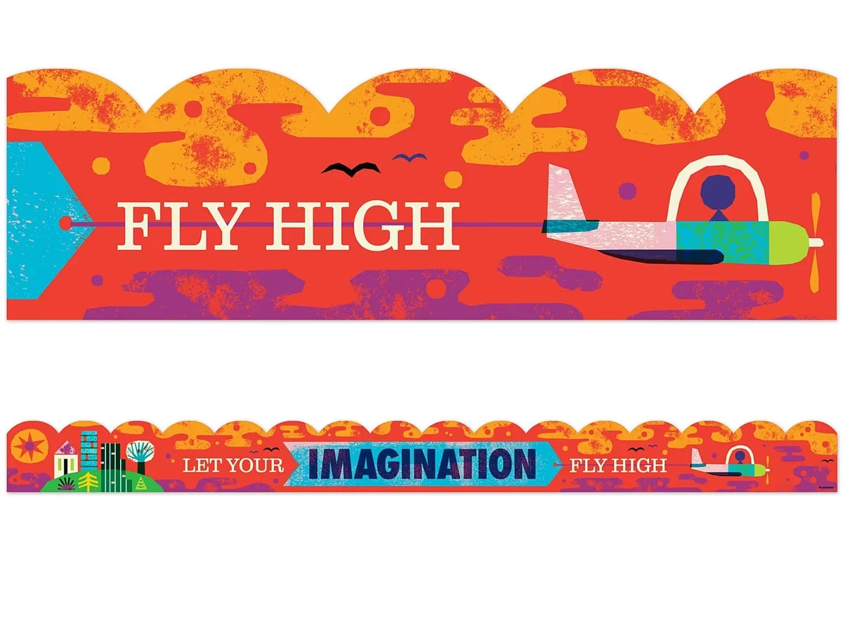 Invisible Creature™ Imagination Scalloped Border - US 6499
