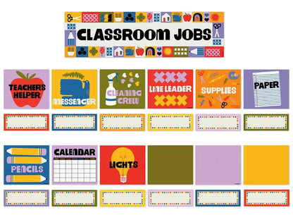 Lisa Congdon Classroom Jobs Bulletin Board Set - US 1300