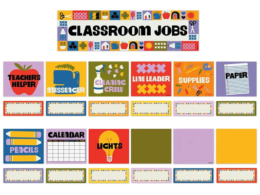 Lisa Congdon Classroom Jobs Bulletin Board Set - US 1300