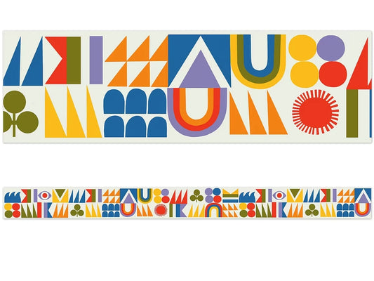 Lisa Congdon Geometric Pattern Border - US 4450