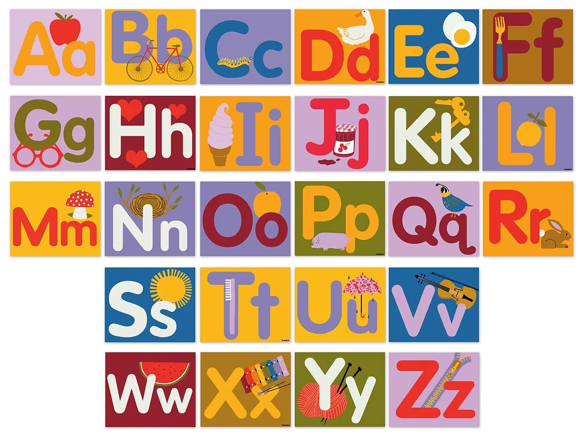 Lisa Congdon Alphabet Bulletin Board Set - US 3765