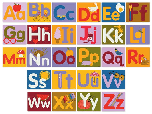 Lisa Congdon Alphabet Bulletin Board Set - US 3765