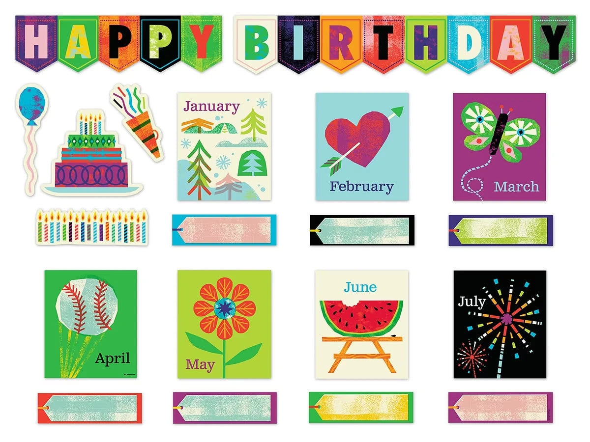 Invisible Creature™ Birthday Bulletin Board Set - US 8246