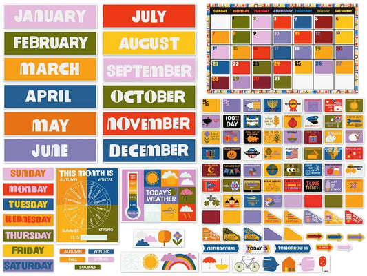 Lisa Congdon Calendar Bulletin Board Set - US 6316