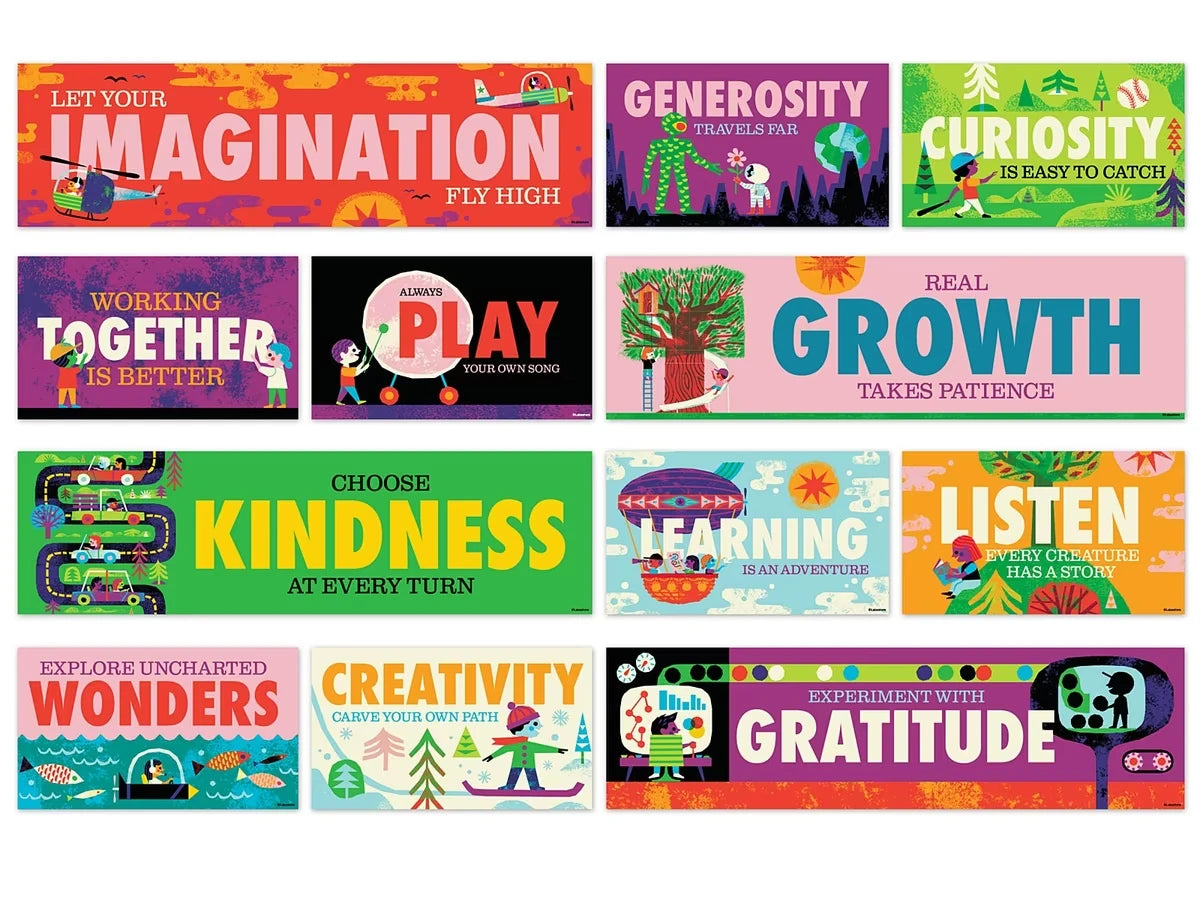 Invisible Creature™ Motivational Bulletin Board Set - US 1499