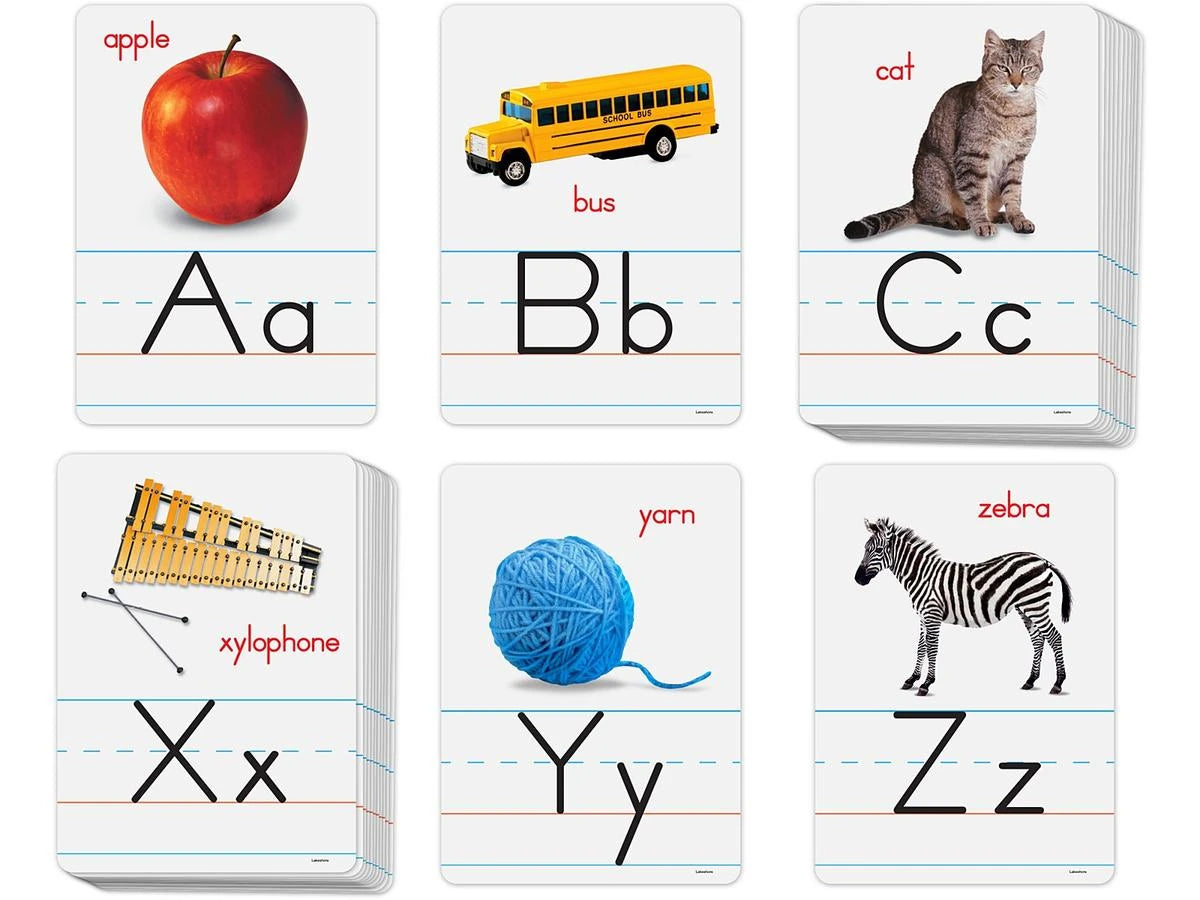 Traditional Manuscript Alphabet Photo Cards - US 8711