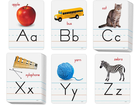 Traditional Manuscript Alphabet Photo Cards - US 8711
