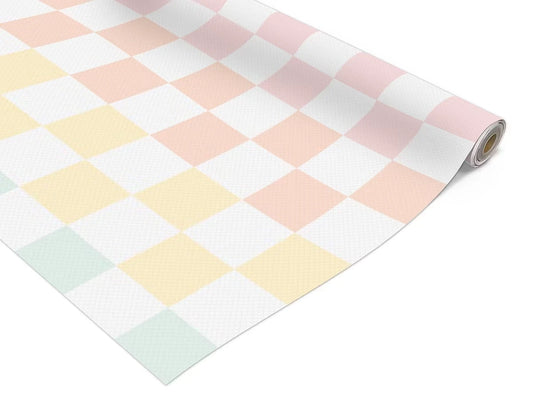 Cool for School Pastel Checkers Better Than Paper® Roll - US 4391