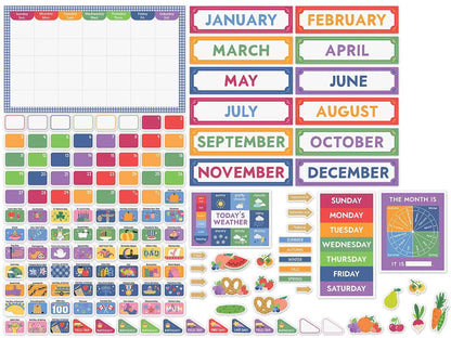 Farmers Market Calendar Bulletin Board Set - US 1032