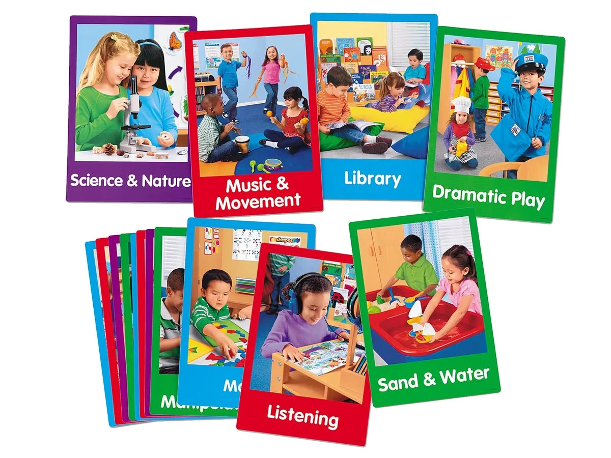 Learning Center Poster Pack - US 3373