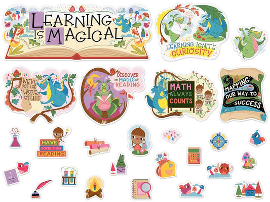 Fairy Tale Forest Learning Is Magical Bulletin Board Set - US 5281
